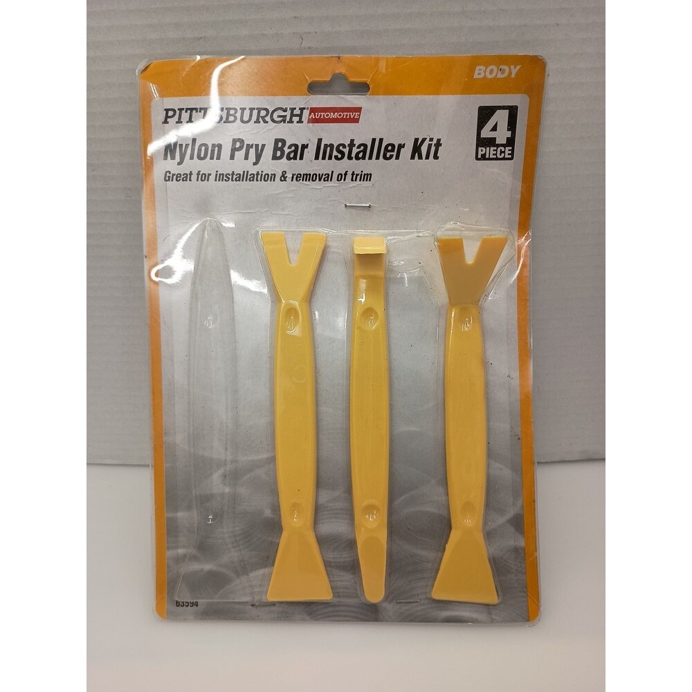 3 pc Nylon Pry Bar Set Automotive Dash Panel Plastic Trim Tool Molding Remover